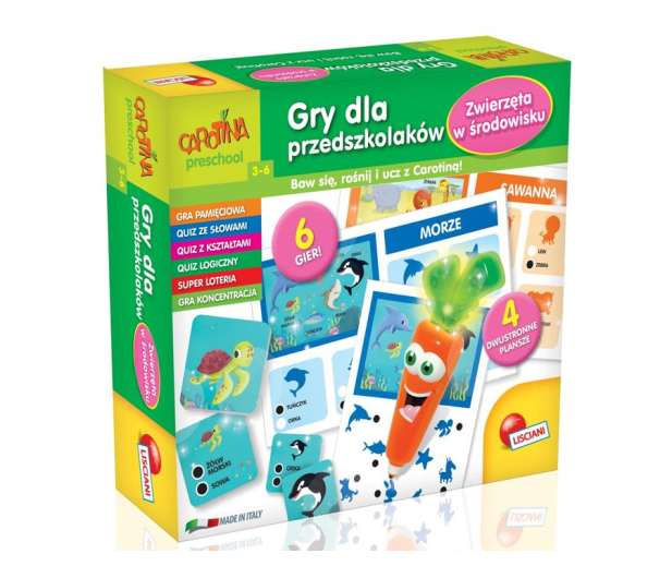 Lisciani Giochi Carotina Zwierzęta w środowisku - 419739 - zdjęcie 2